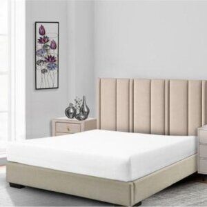 Egyptian Linens Low Profile Fitted Sheet (7-10 Inches) 100% Cotton, King